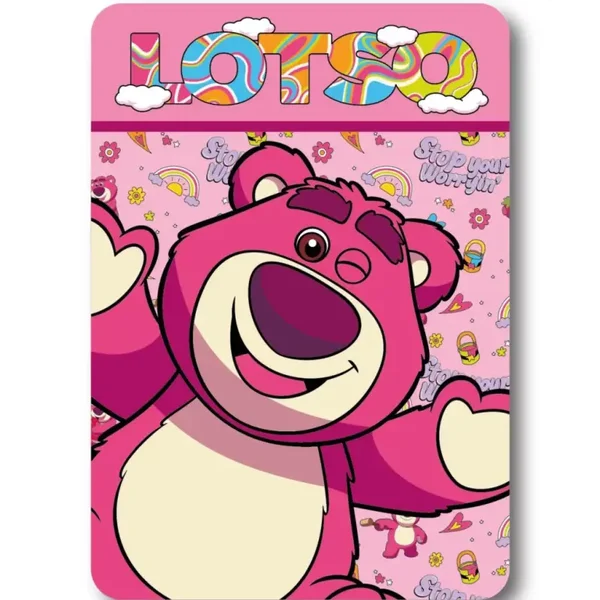 Plaid polaire Disney Toy Story Lotso 100x140cm