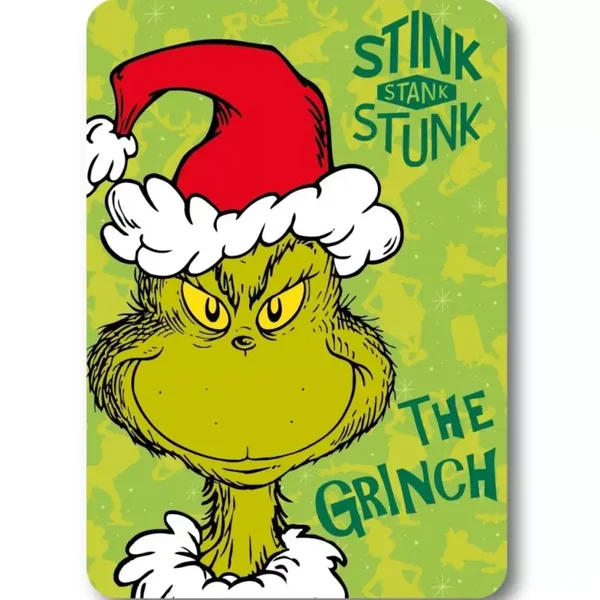 polaire de Noël Grinch Stink 100x140cm