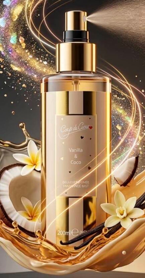 🥥✨ Brume Parfumée Vanille & Coco – 200 ml ✨🥥