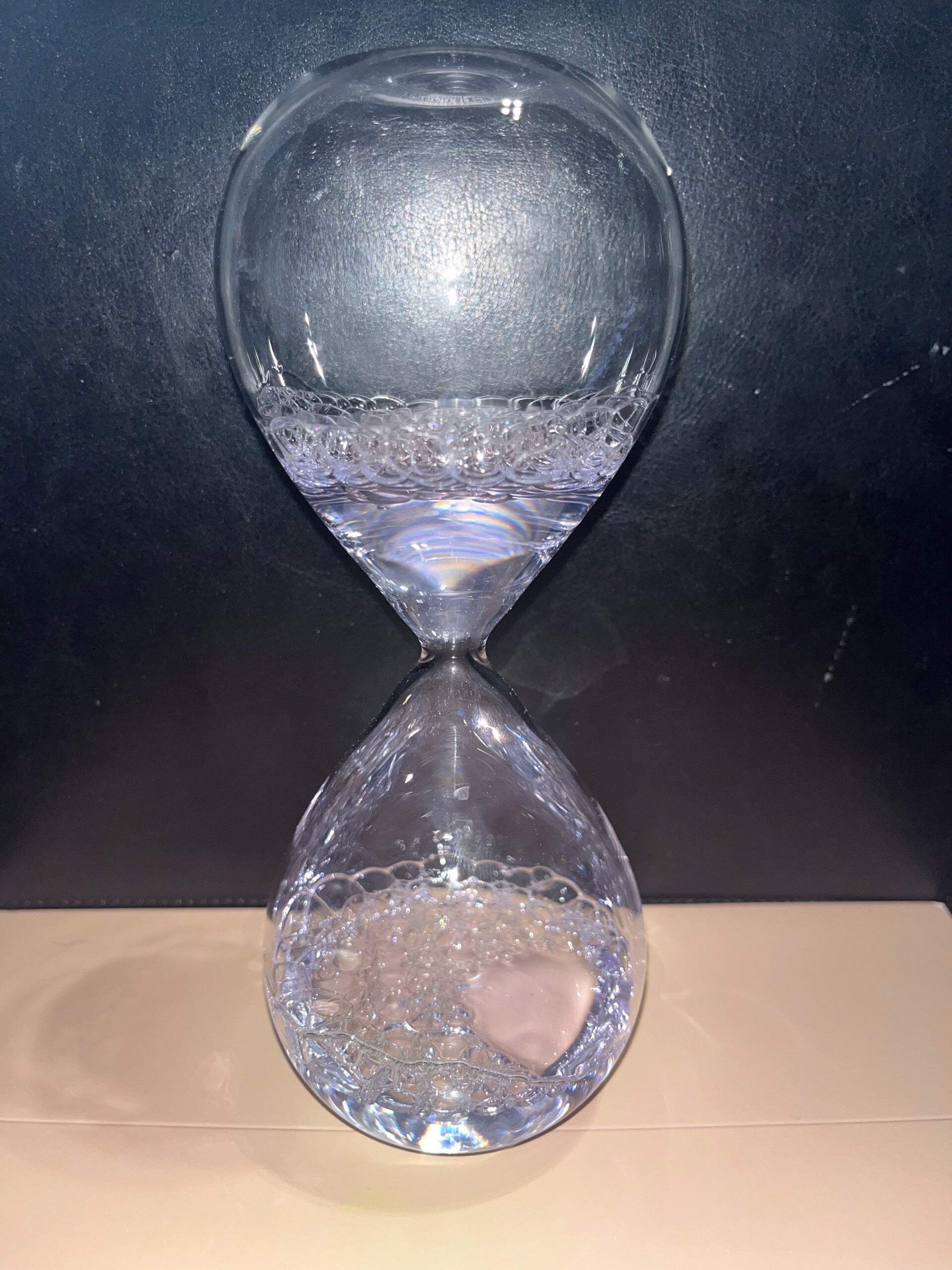 ✨ Sablier à Bulles ASMR en Verre ✨