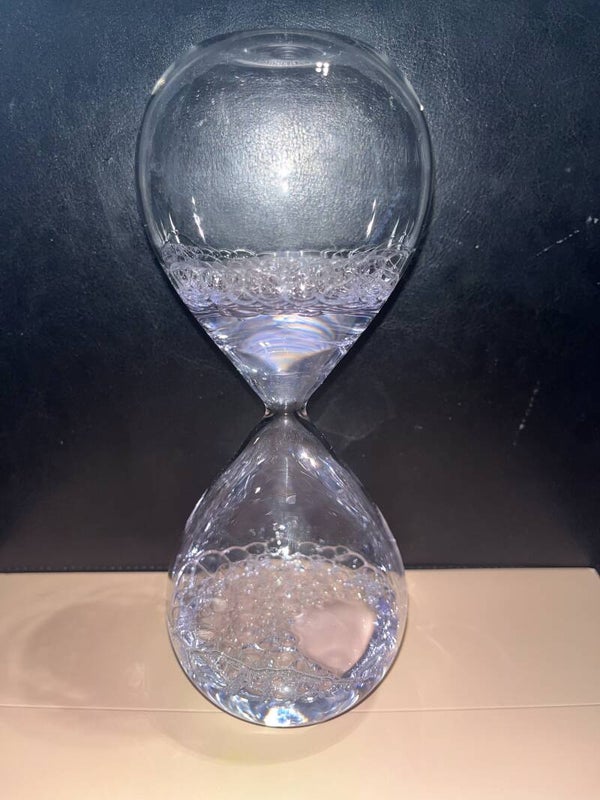 ✨ Sablier à Bulles ASMR en Verre ✨