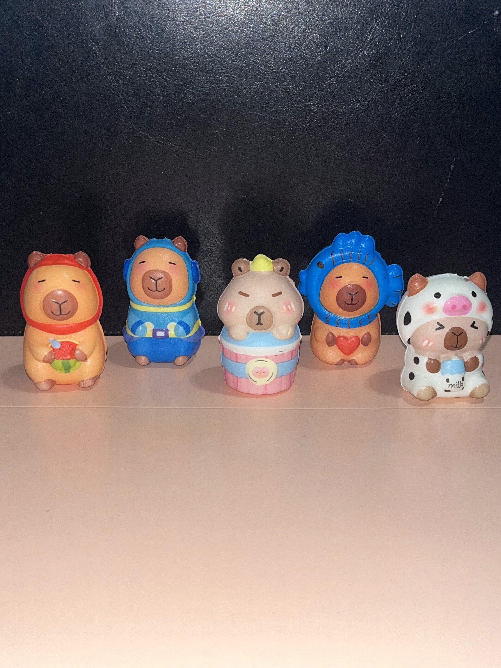 ✨ Squishy ASMR Kawaii – Collection Gourmande & Capybara ✨