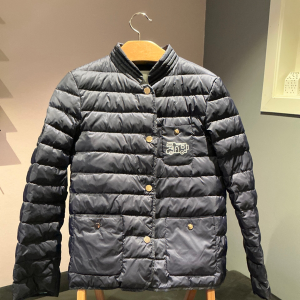 Ane Mone gjenbruksjakke, bobiltrykk