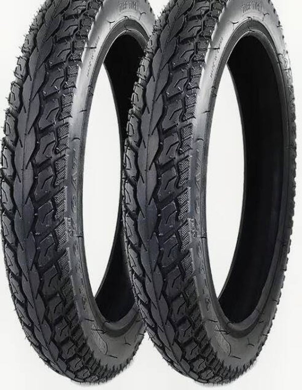 Two 14 x 1.25 tires And two inner tubes