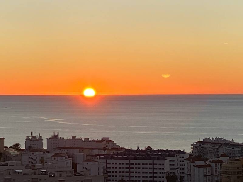 Another sunset from our terrace