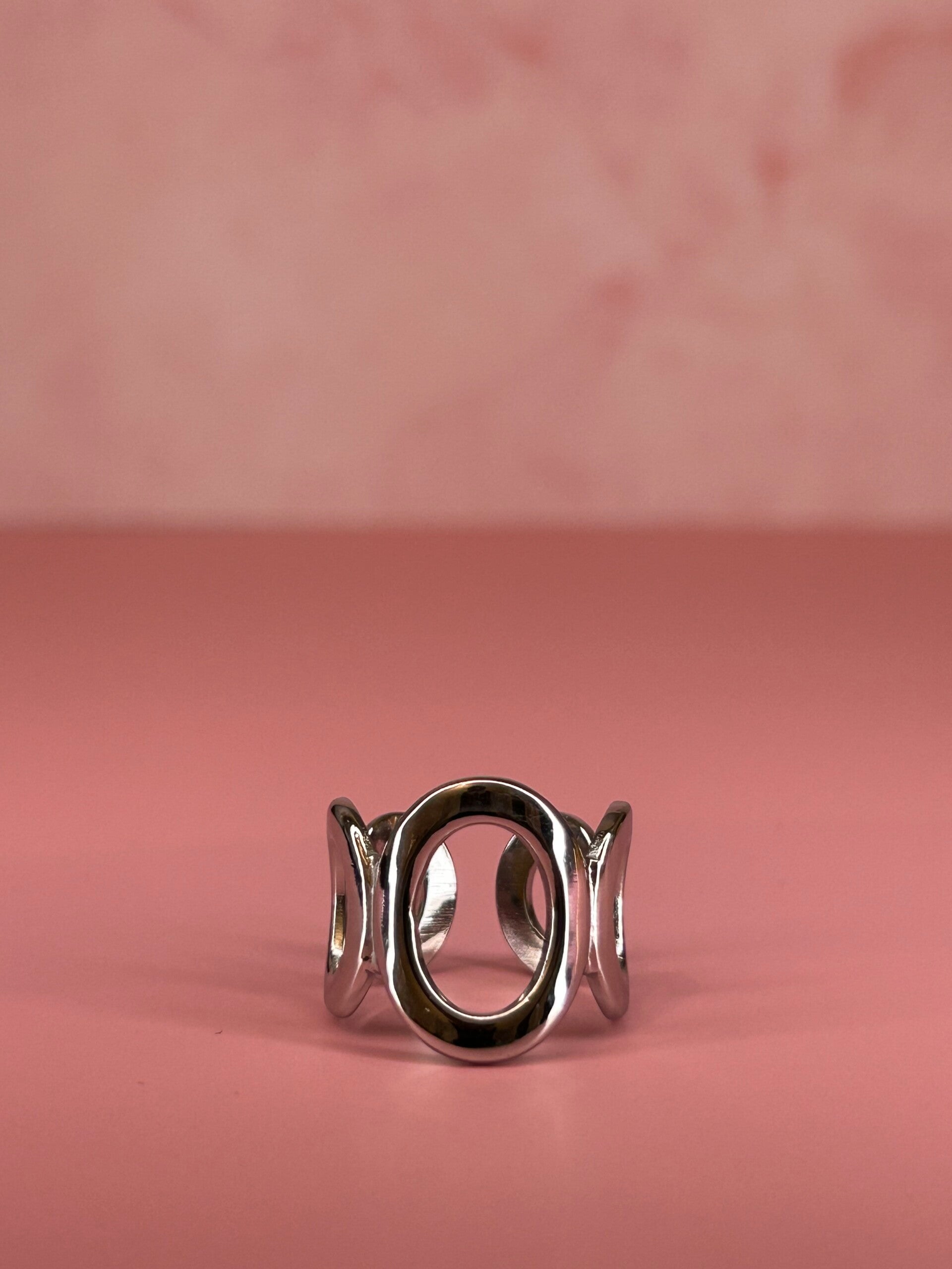 Verstelbare ring (zilver)