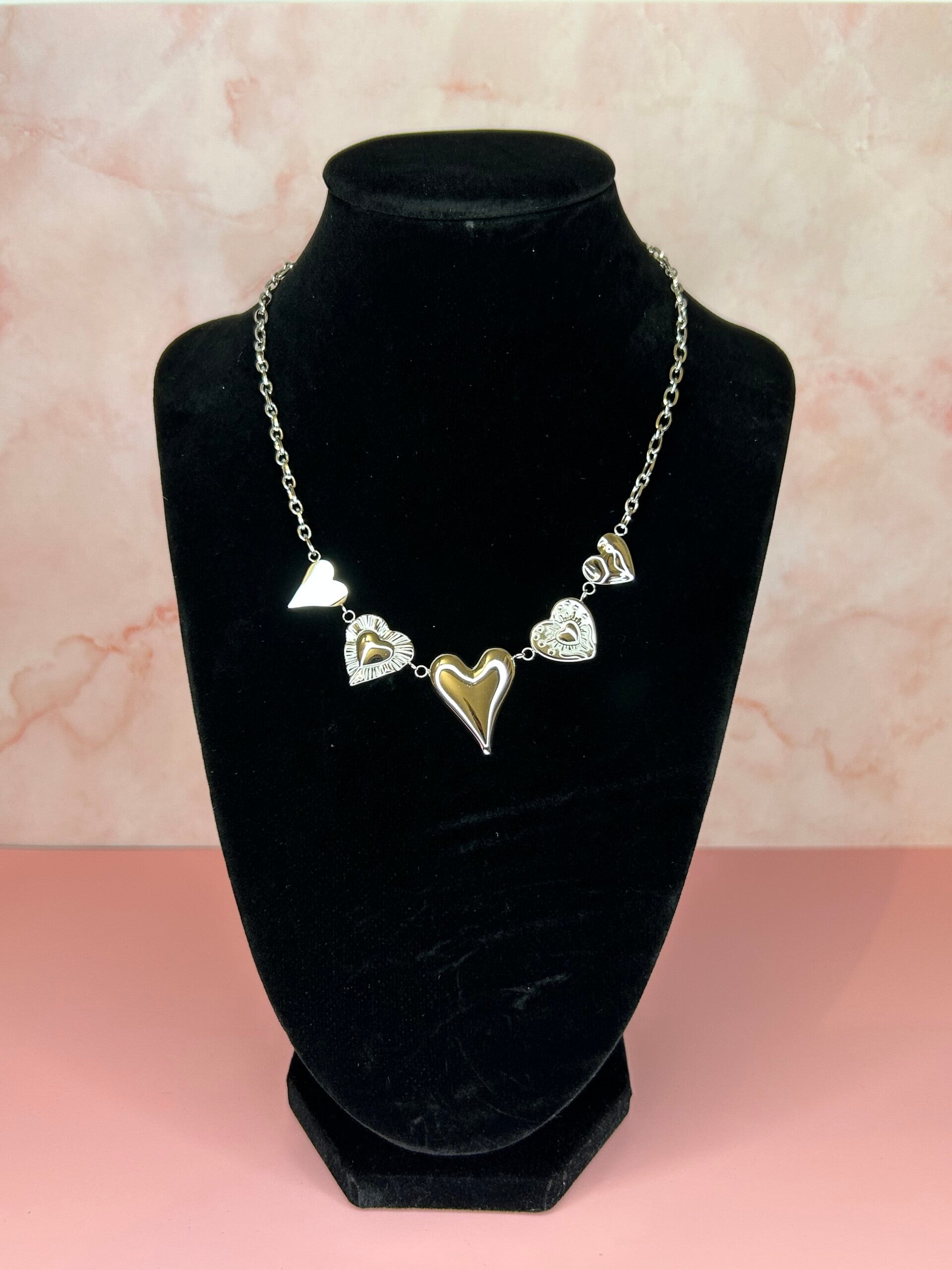 Ketting hart (zilver)