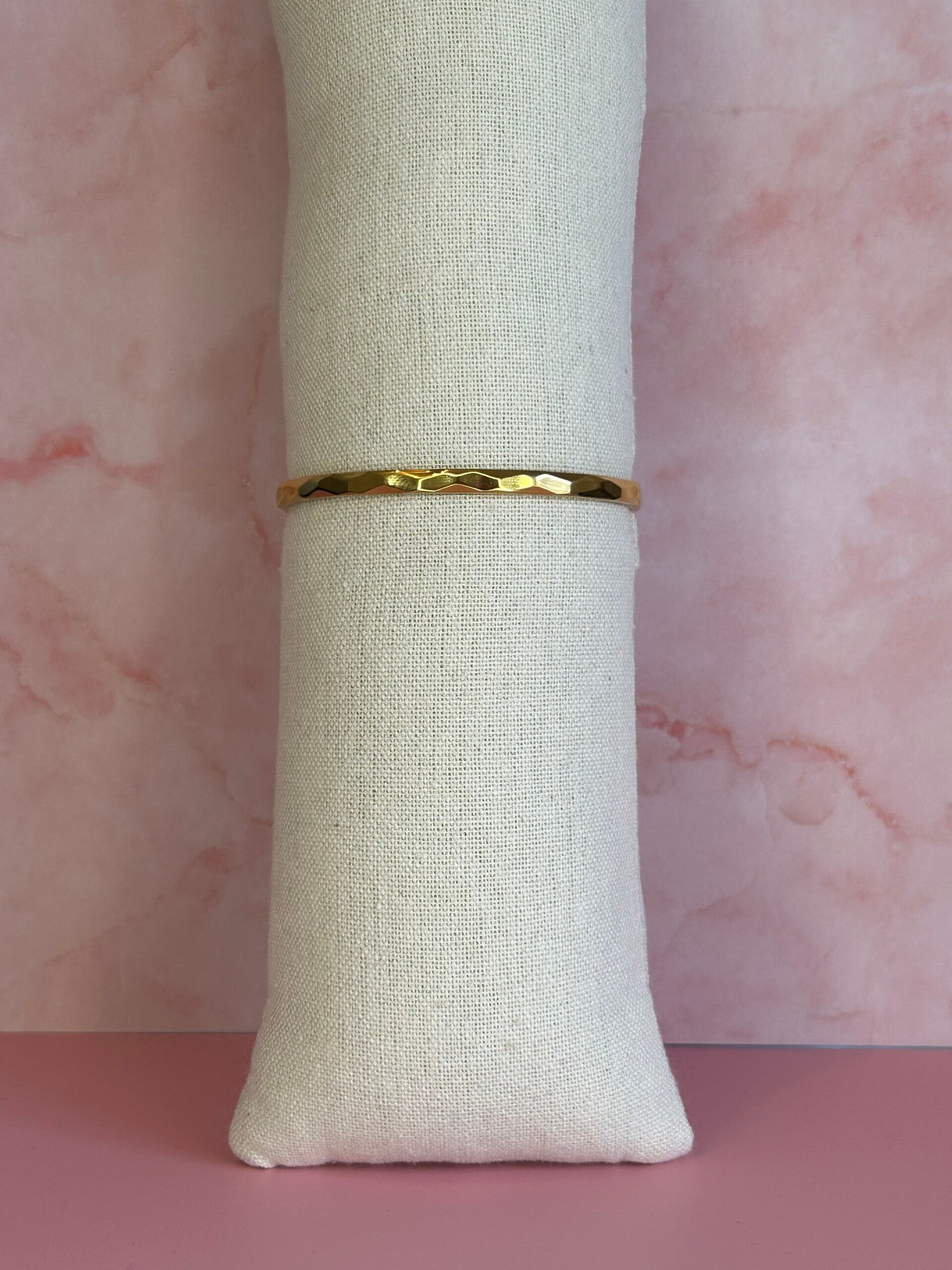 Bangle structuur (goud)