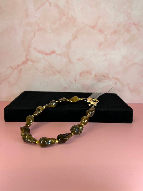 Telefoon handstrap bruin