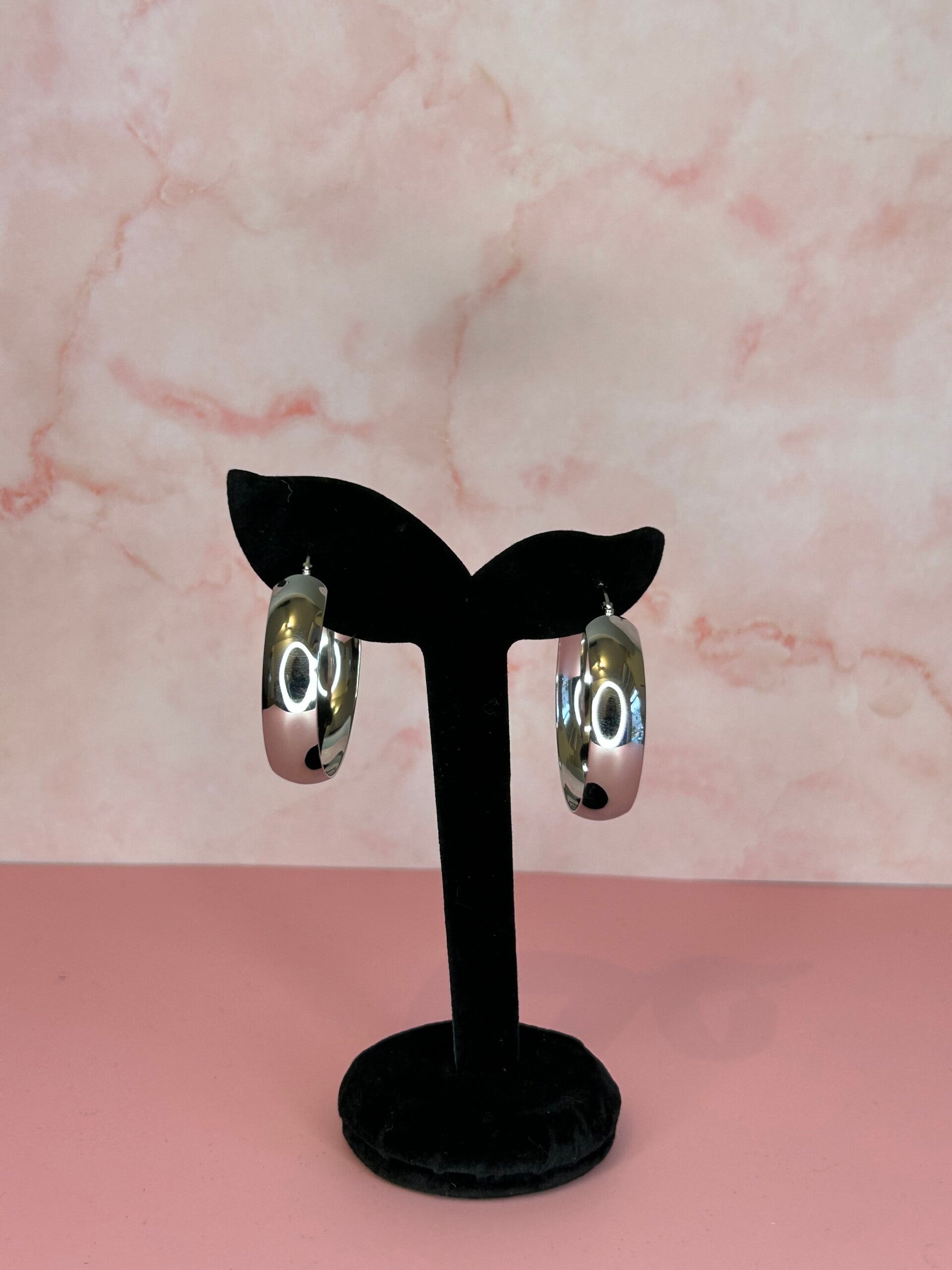 Oorbellen chique (zilver)