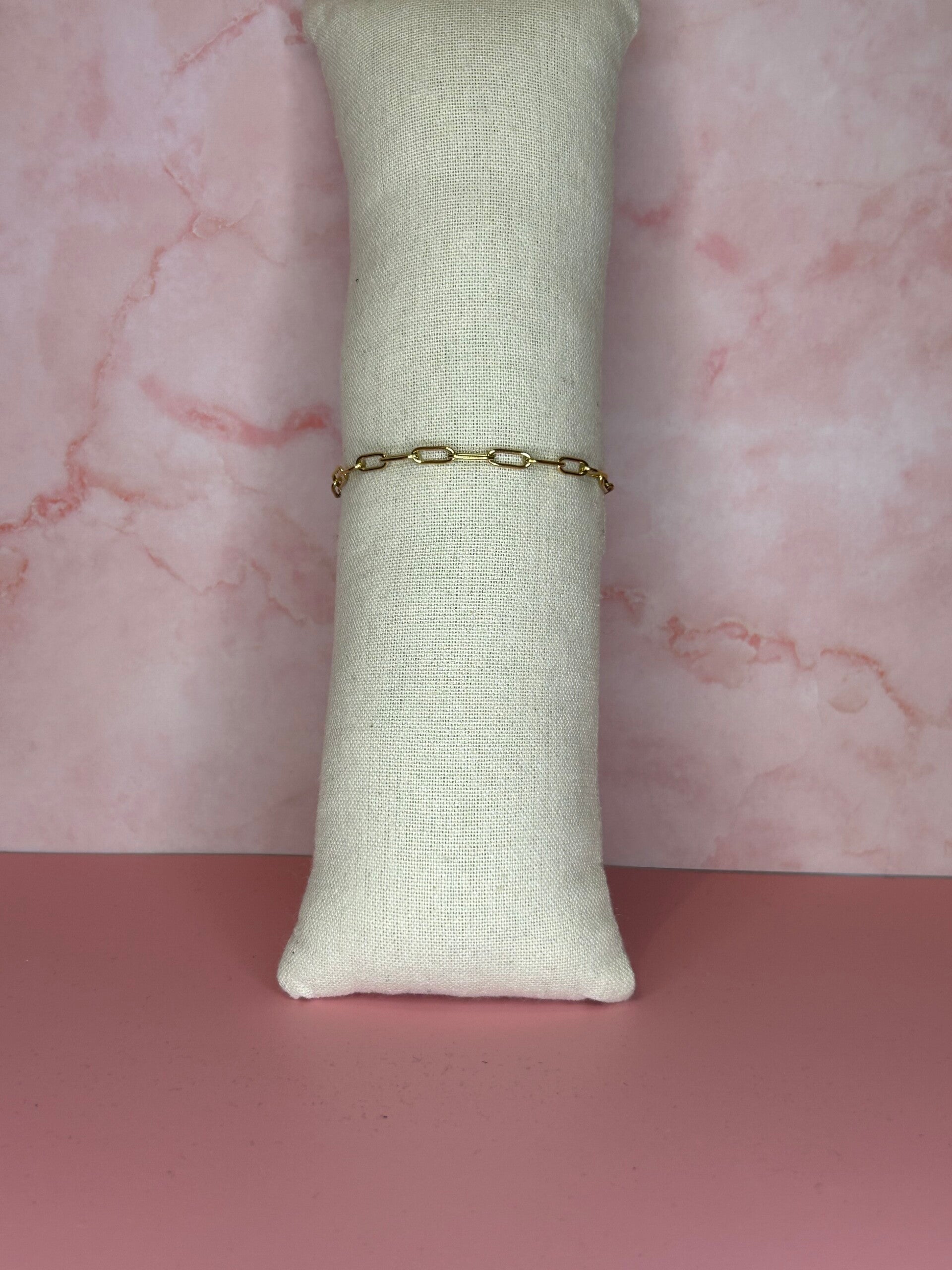 Armband schakel (goud)