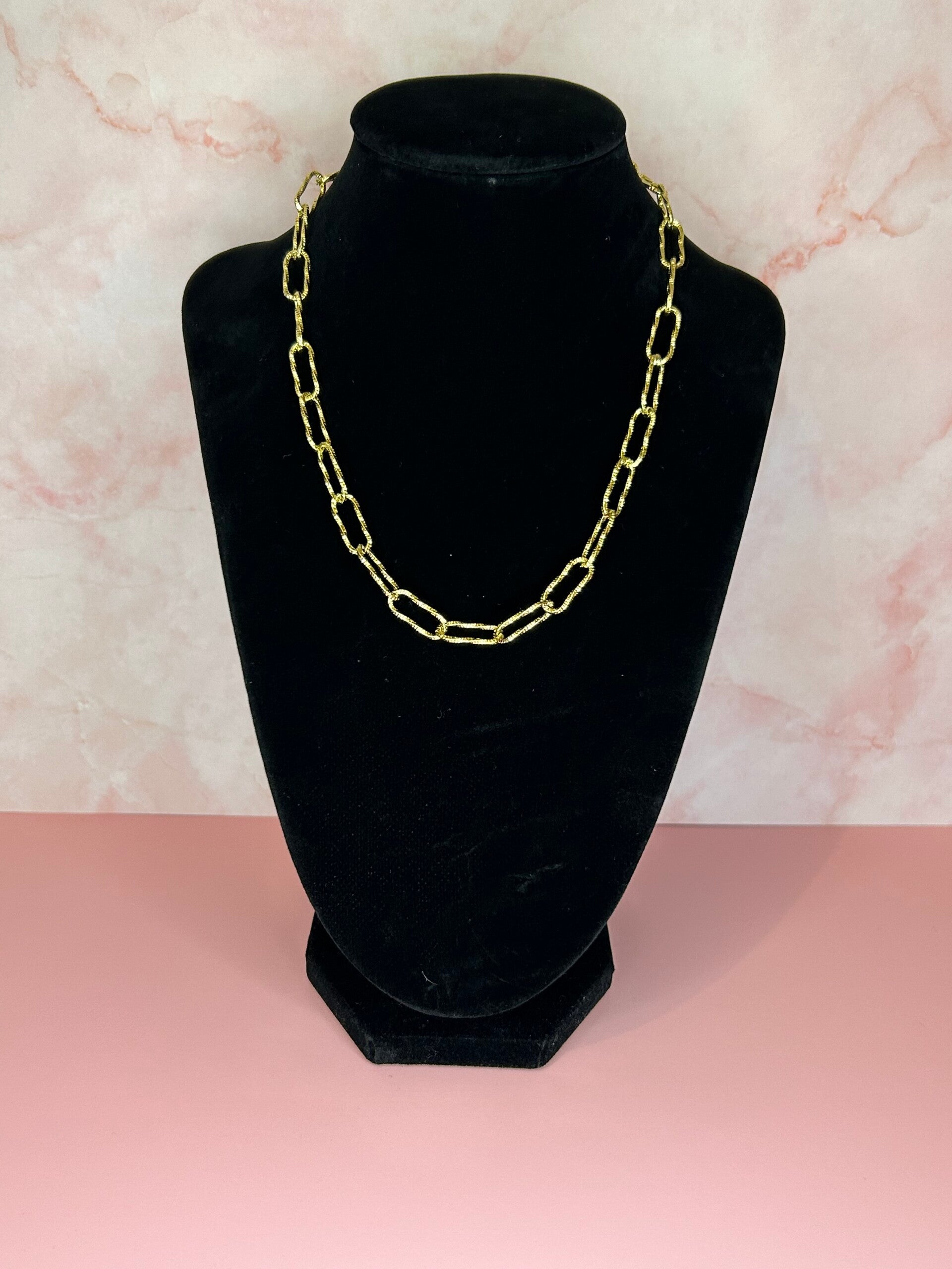 Ketting schakel (goud)