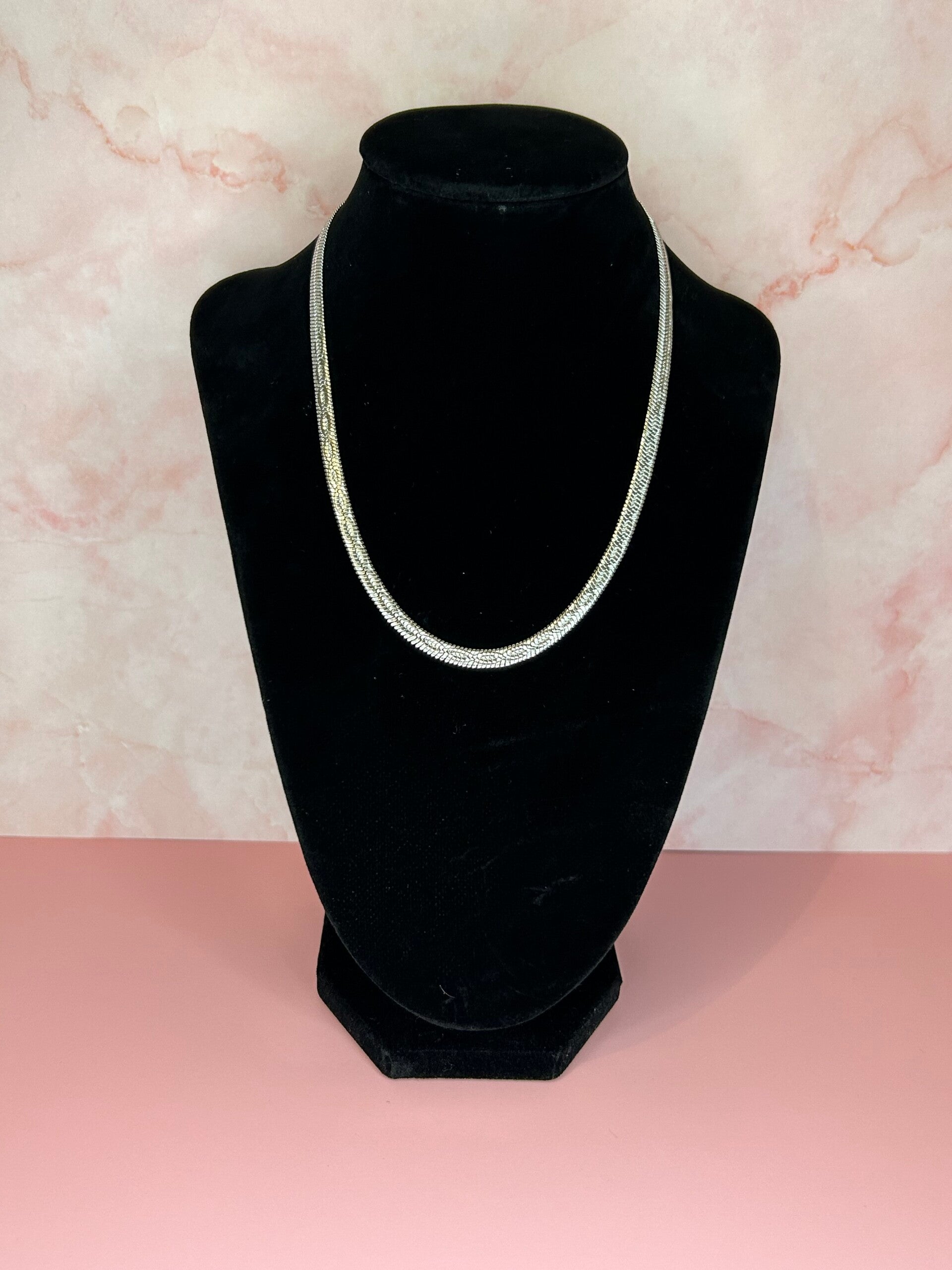 Ketting snake (zilver)