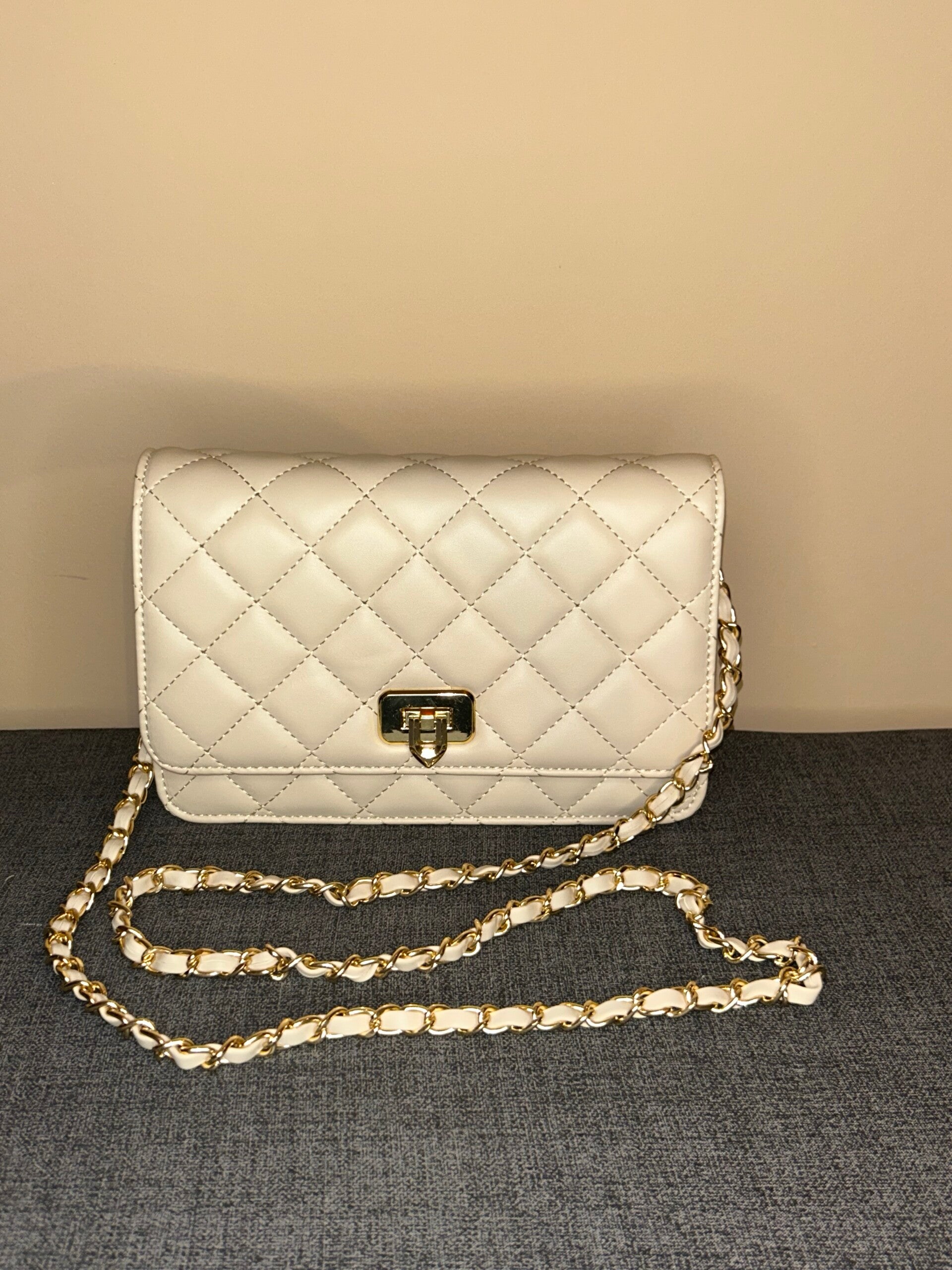 Crossbody classic gebroken wit