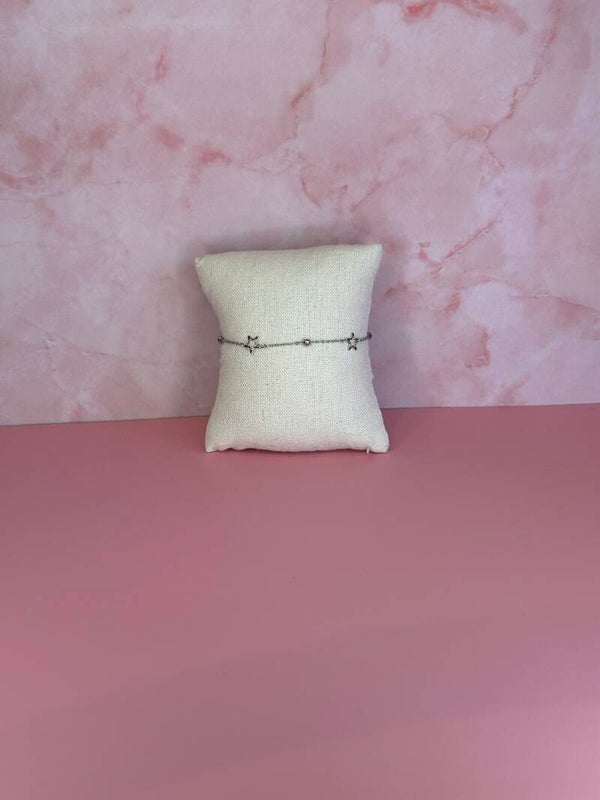 Armband sterretjes (zilver)