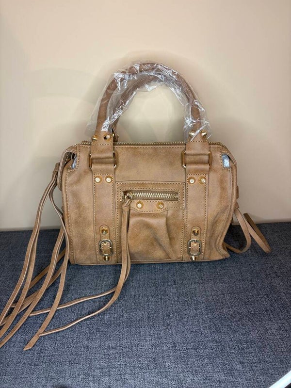 Crossbody tas lichtbruin