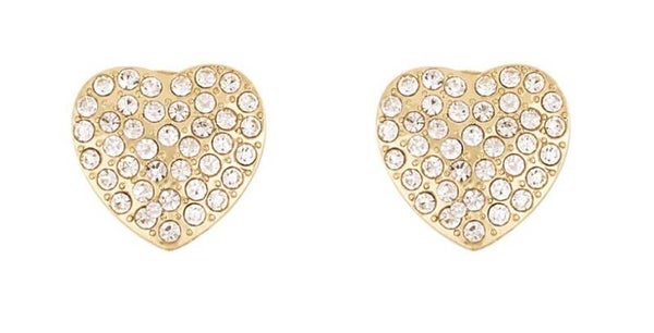 Manchetknopen glitterhard goud