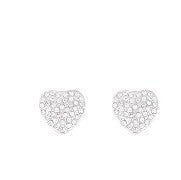 Manchetknopen glitterhard zilver