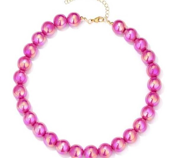Kralenketting roze