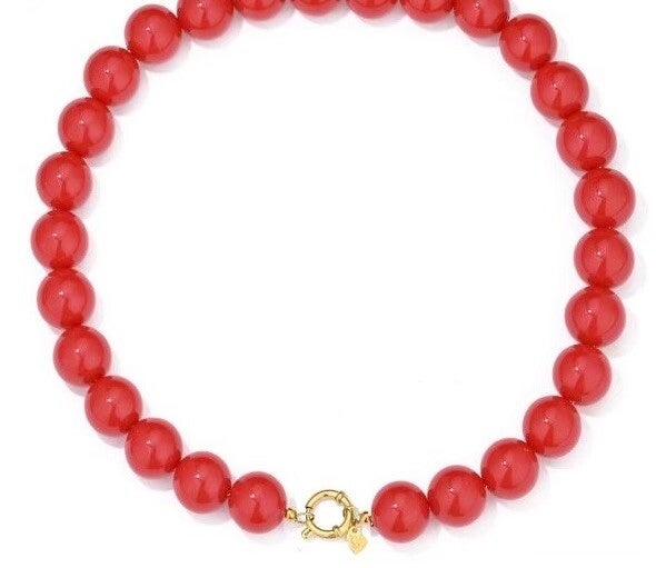 Kralenketting rood
