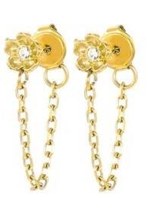 Oorbellen ketting