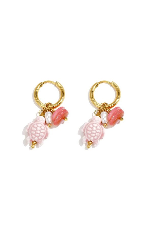 Oorbellen schildpad