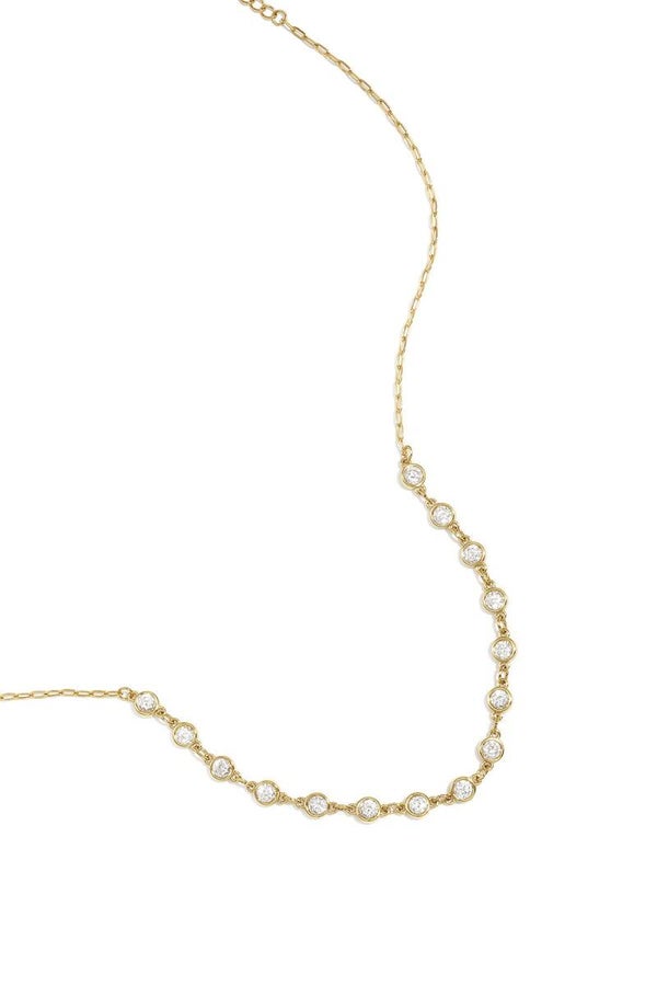 Ketting glittersteentjes
