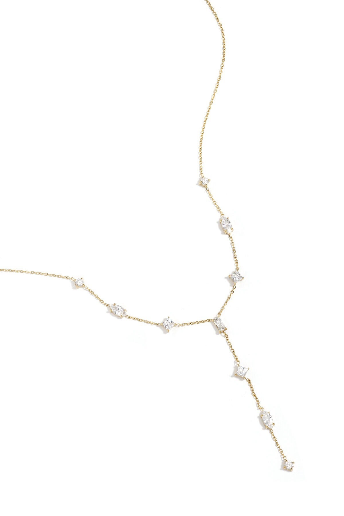 Y-ketting glitter