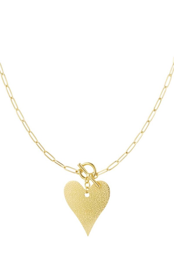 Lange ketting hart