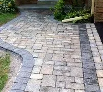 Beatiful interlockin walkway