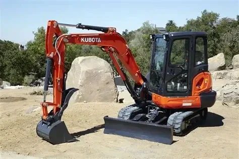 Mini Excavator for grading and excavations