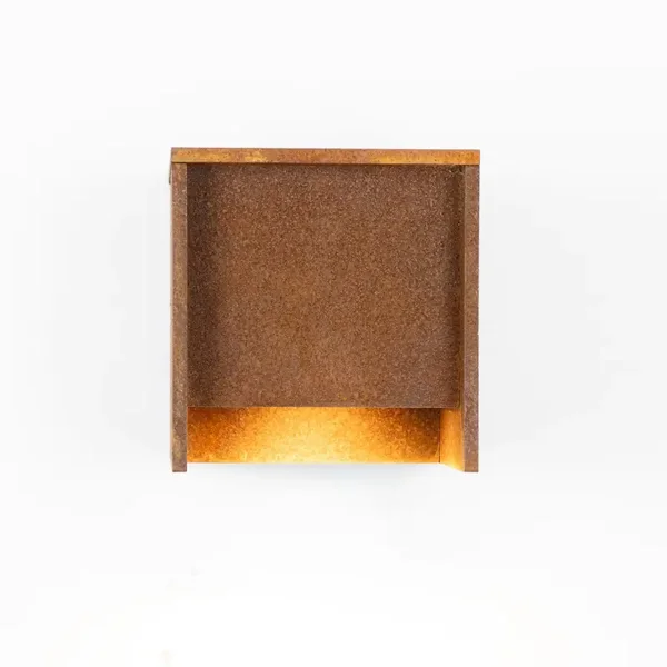 KS cortenstaal verlichting 'CORE' wandlamp