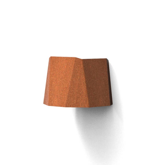wandlamp cortenstaal up&down LED C3W FACET