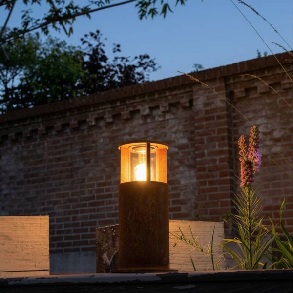 Marina 30 Round Tuinlamp Corten.