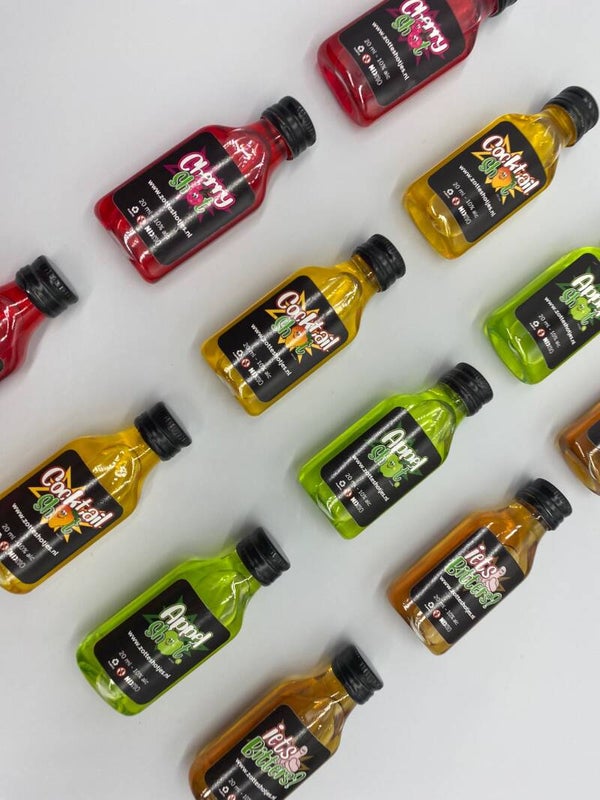 Koker Mix met 4 smaken (12 shotjes)