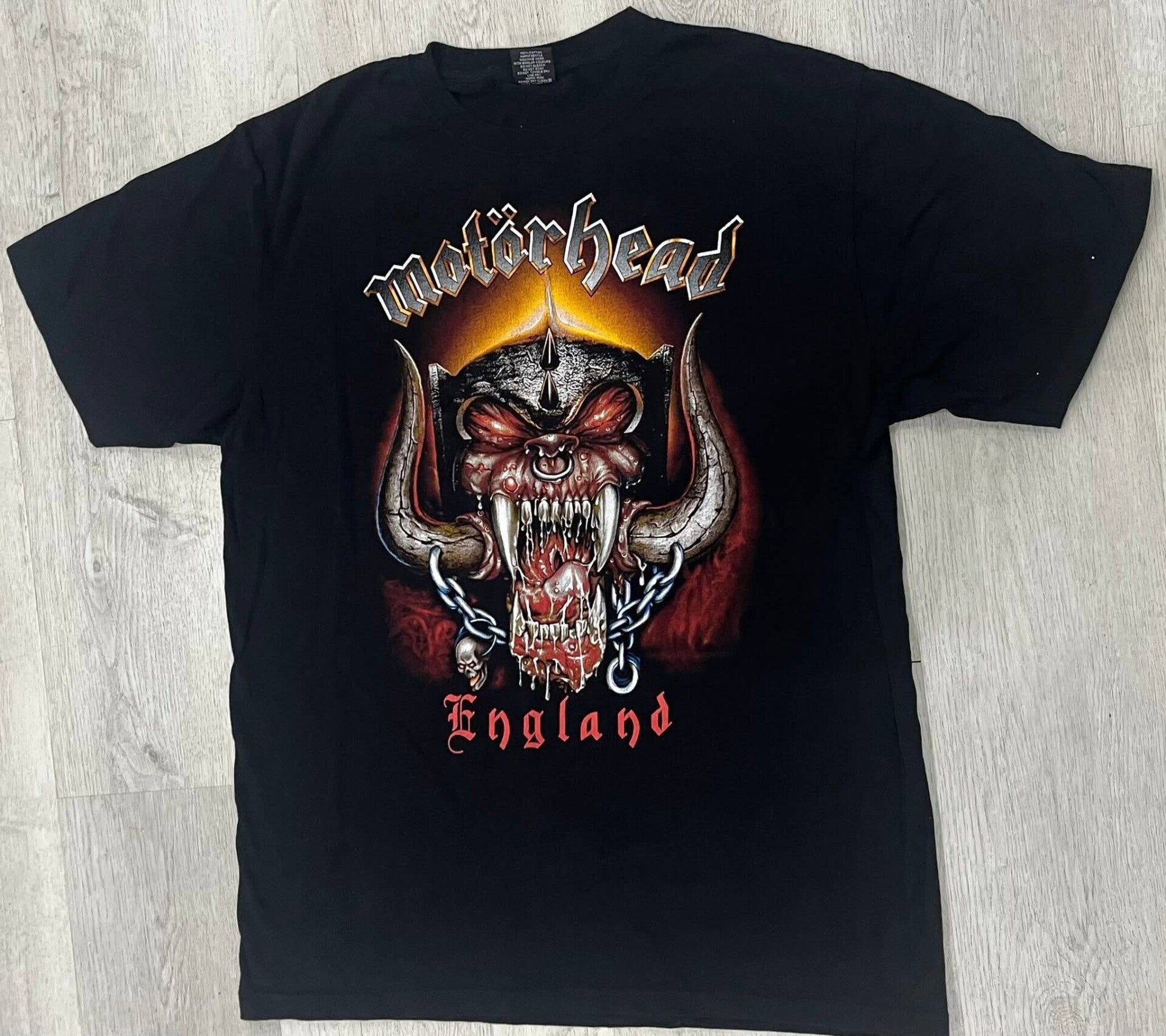 RARE Motörhead England T-Shirt