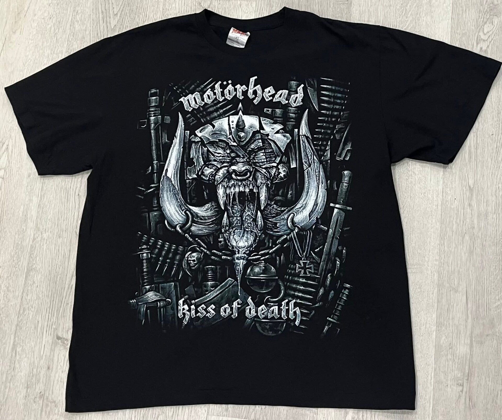 RARE Motörhead Kiss of Death T-Shirt