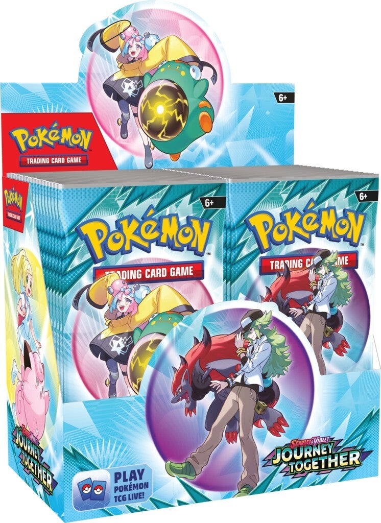 Pok mon tcg scarlet violet journey together booster box dutchtcg