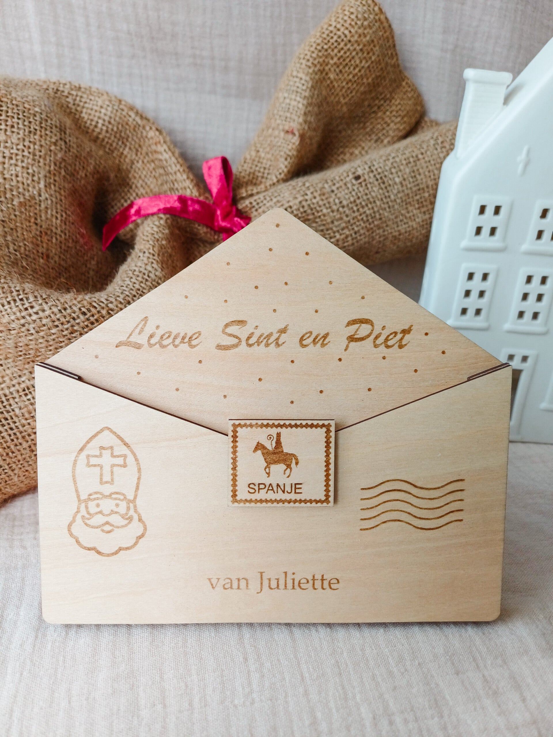 Sint brievenhouder