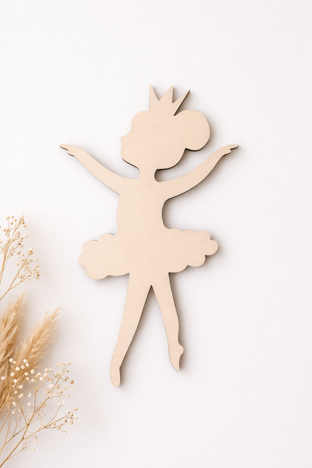 Ballerina in hout
