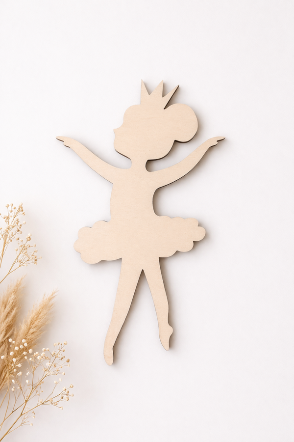 Ballerina in hout