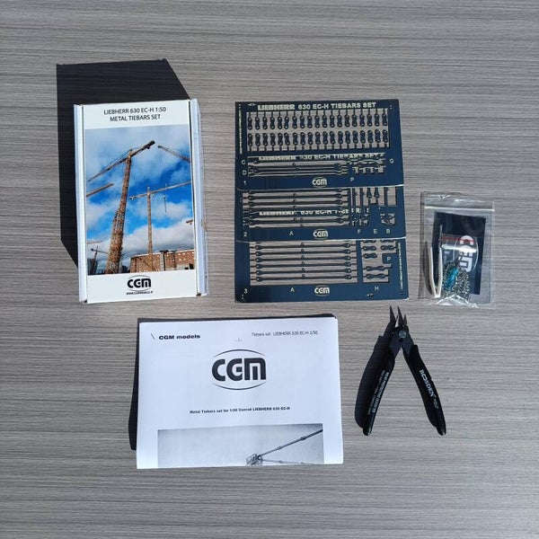 LIEBHERR 630 EC-H 1:50 METAL TIEBARS SET