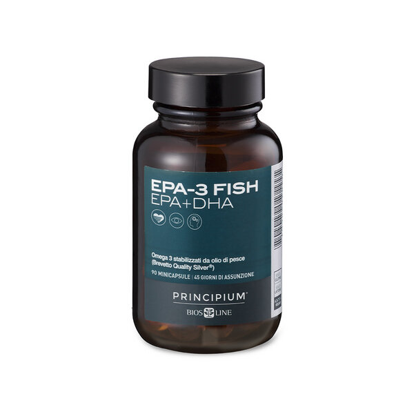 Principium EPA-3 Fish SPECIALISTA DEL BENESSERE DEL CUORE, DEL CERVELLO E DELLA VISTA