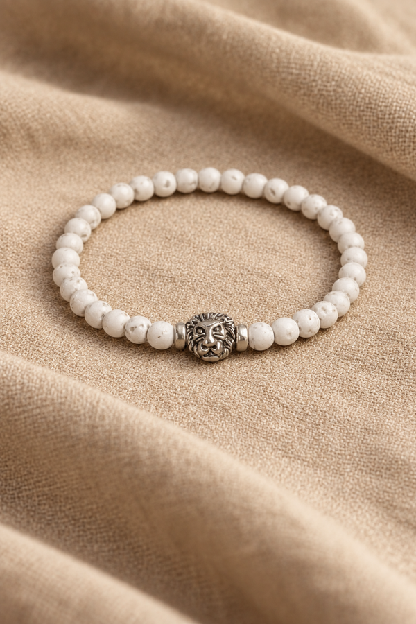 Damenarmband „Ivory Lion“
