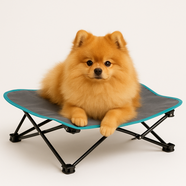 TRIXIE STRETCHER DONKERGRIJS / PETROL 69X69X20 CM