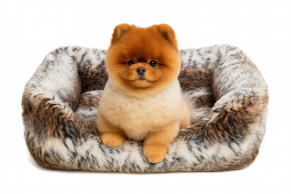 ROSEWOOD HONDENMAND COSY VACHT PRINT BRUIN 54X47 CM