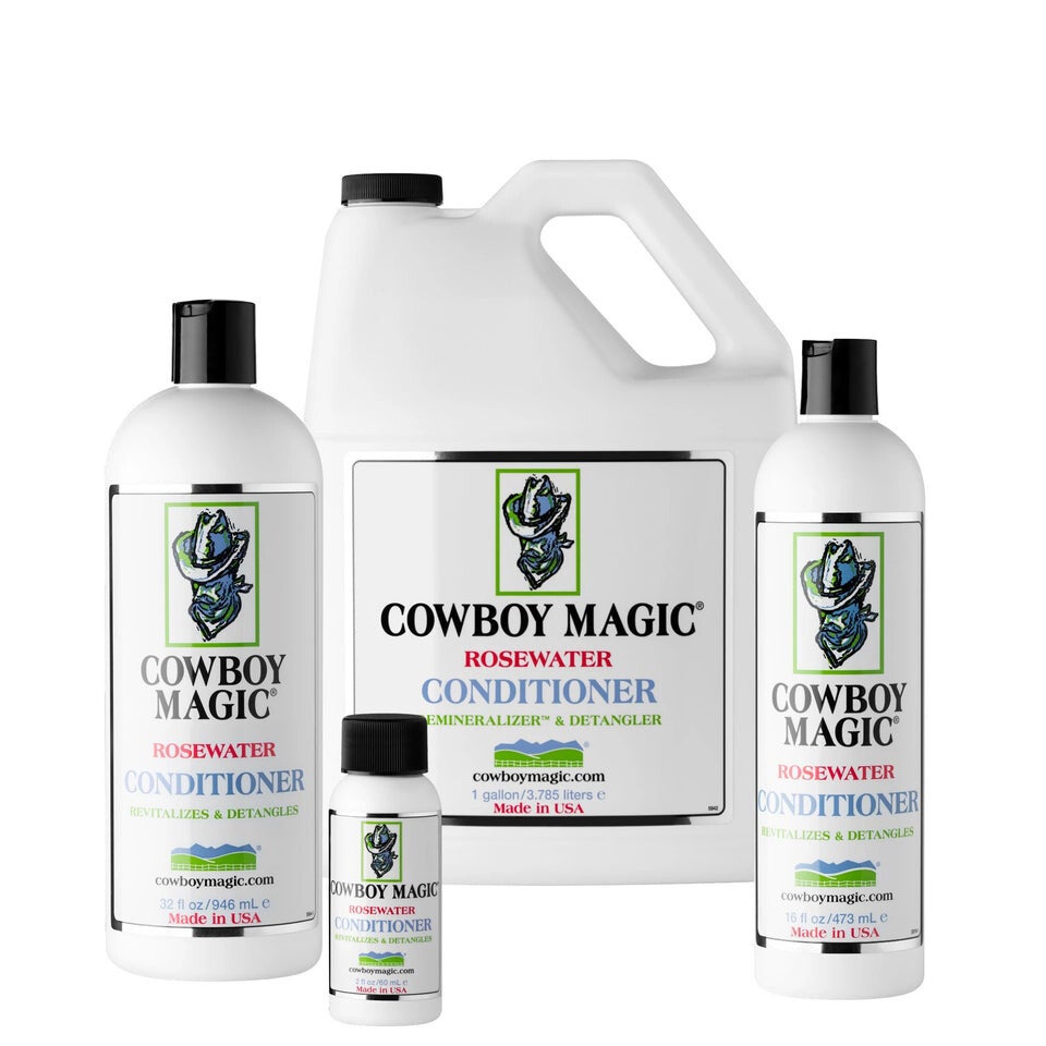 Cowboy Magic® Rosewater Conditioner – Intensieve verzorging voor een zachte en glanzende vacht