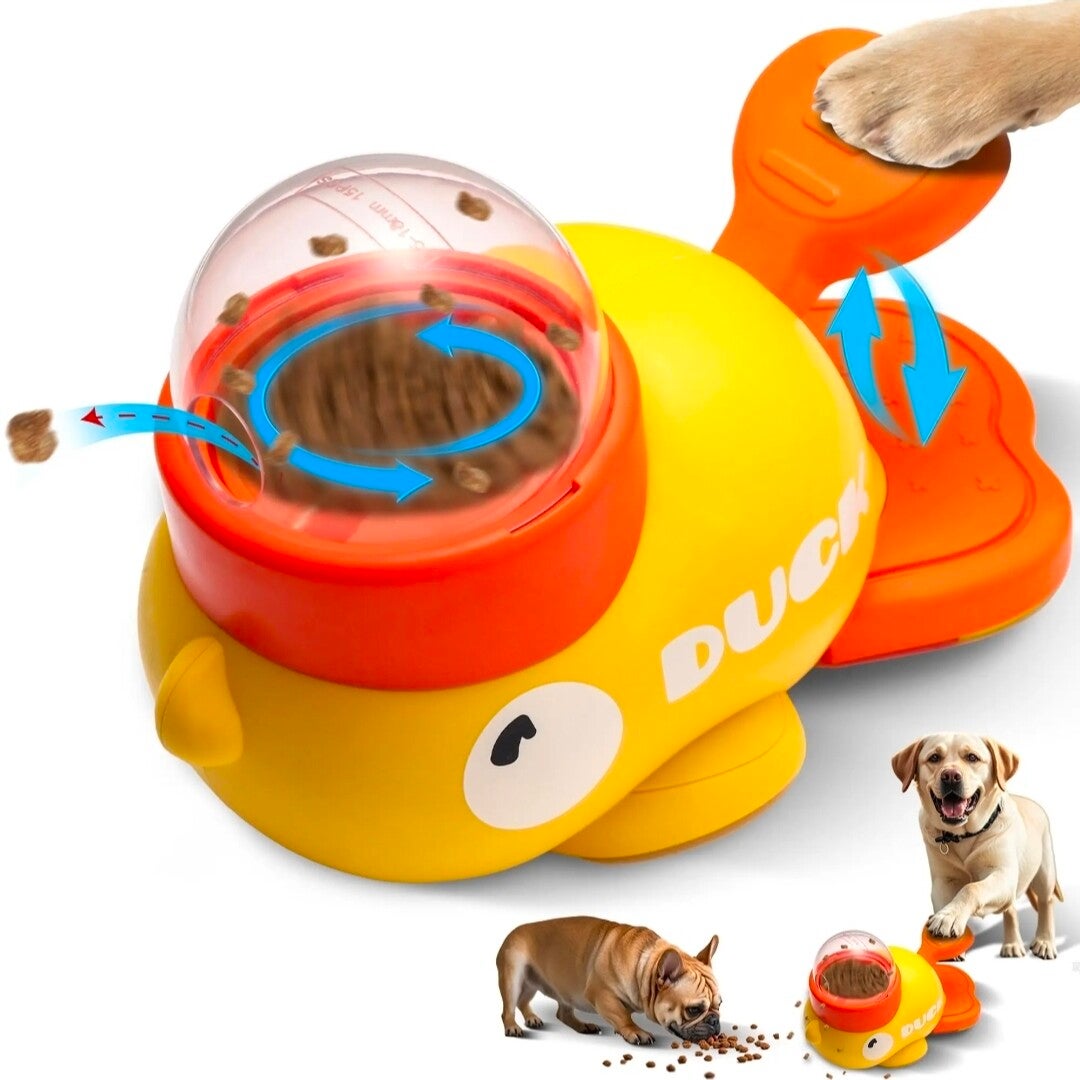 Interactieve Slow Feeder / Voedselpuzzel Voerbak voor Honden – Eendvorm