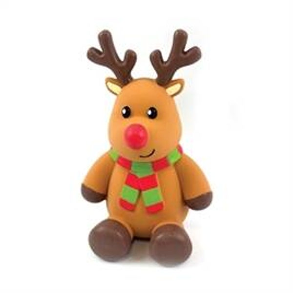 Happy Pet Rendier Ralph Latex – Kerst Hondenspeelgoed met Pieper 18 cm