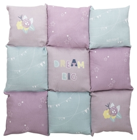 TRIXIE HONDENMAT JUNIOR PATCHWORK LILA / MINTGROEN / ROZE
